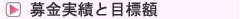 募金実績と目標額